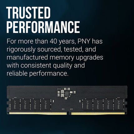 PNY 16GB DDR5 5600 MHz Kit Memoria UDIMM Sobremesa 2x8GB CL46