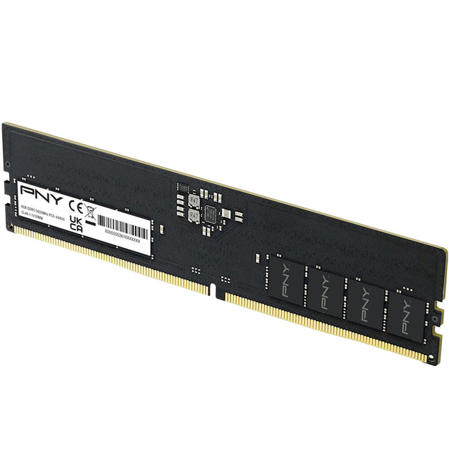 PNY 8GB DDR5 5600 MHz Módulo de Memoria UDIMM para Escritorio CL46 1.1V