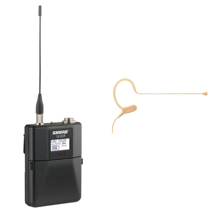 Shure ULXD1 Transmisor Inalámbrico Digital con Micrófono MX153 12 Horas Batería