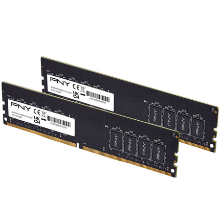 PNY 32GB Kit Memoria DDR4 3200 MHz 2 x 16GB CL22 U-DIMM