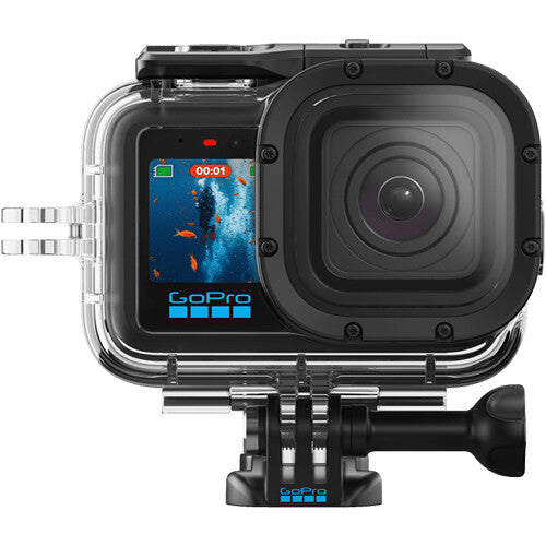Carcasa Protectora GoPro MISSION 1 PRO Sumergible 60m con Montaje 2 Prong