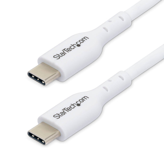StarTech Cable de carga USB-C 2.0 6 pies 60W 3A Blanco