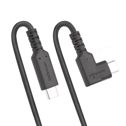 StarTech Cable USB 3.1 Gen2 100W ángulo recto 3.3 pies negro
