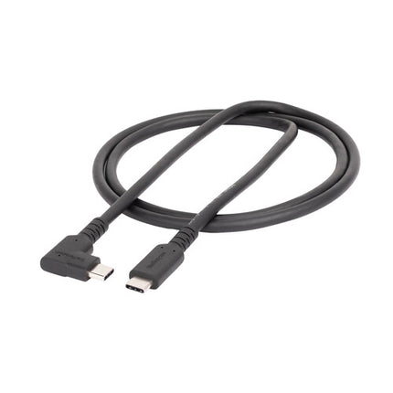 StarTech Cable USB 3.1 Gen2 100W ángulo recto 3.3 pies negro