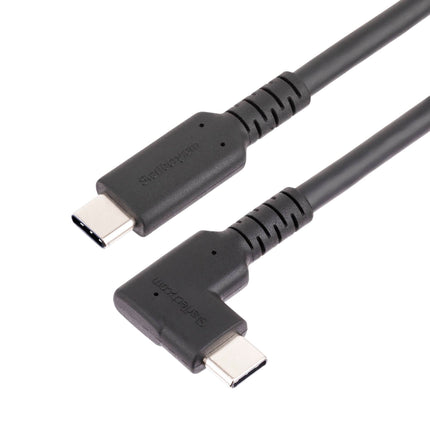 StarTech Cable USB 3.1 Gen2 100W ángulo recto 3.3 pies negro