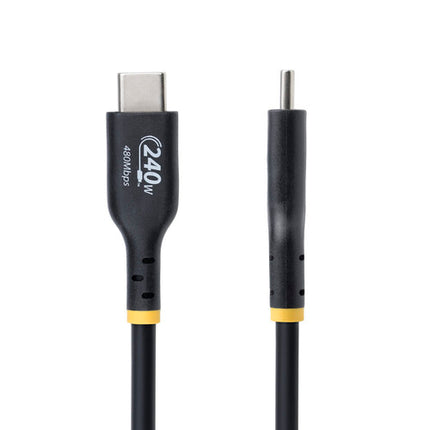 Cable de carga USB-C StarTech 240W 3.1 PD 10 pies negro
