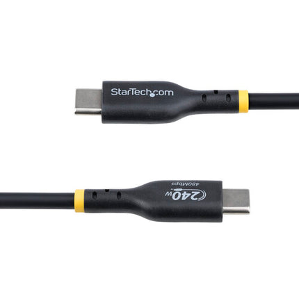 Cable de carga USB-C StarTech 240W 3.1 PD 10 pies negro
