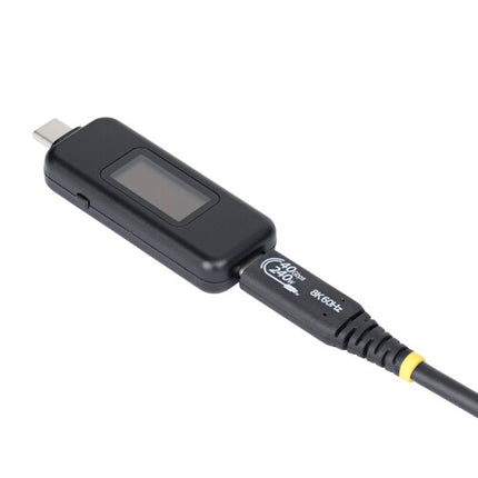 StarTech Medidor de Potencia USB-C Portátil 240W Pantalla Digital Giratoria