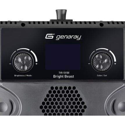 Genaray Bright Beast 1x1 Panel LED Bicolor 3200-5600K 19800 Lux