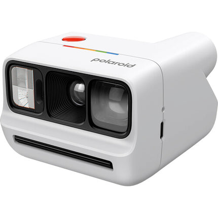 Polaroid Go Generación 3 Cámara instantánea blanca con 8 hojas de película y batería recargable