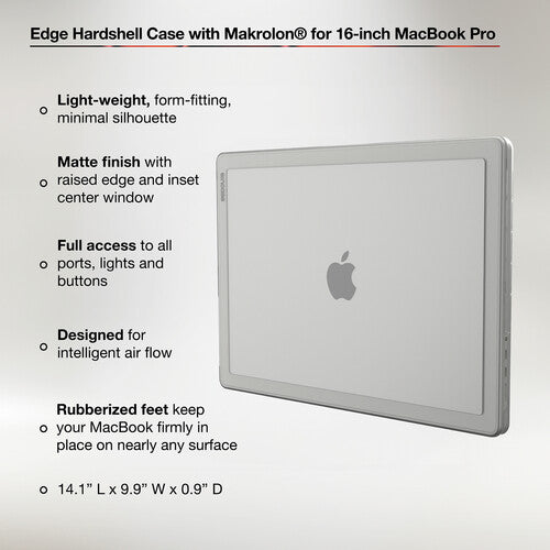 Incase Edge Funda Hardshell para MacBook Pro 16" M3 Protección Completa