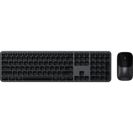 Satechi Slim CEX3 Combo Teclado y Ratón Inalámbrico Bluetooth 5.3 y 2.4 GHz USB-C