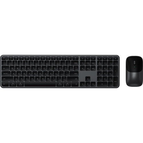 Satechi Slim CEX3 Combo Teclado y Ratón Inalámbrico Bluetooth 5.3 y 2.4 GHz USB-C