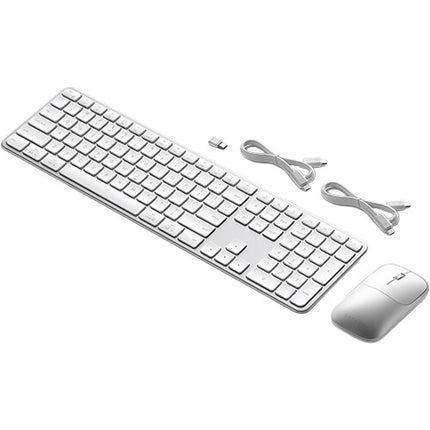 Satechi Slim CEX1 Teclado y Ratón Inalámbrico Negro Espacial Bluetooth 5.3 USB-C