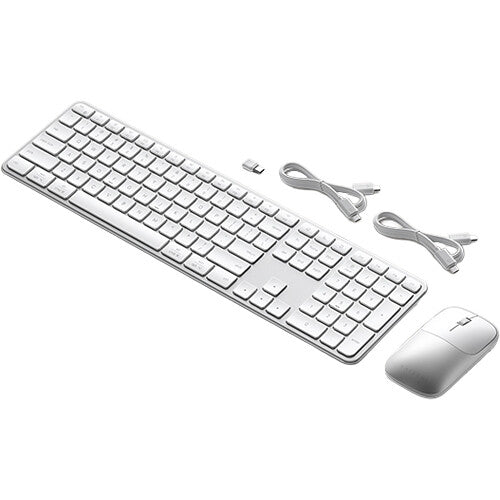 Satechi Slim CEX1 Teclado y Ratón Inalámbrico Negro Espacial Bluetooth 5.3 USB-C
