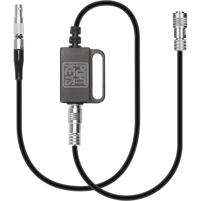 PORTKEYS DSMC2 EXT Cable de Control para Cámara 3.3 Pies 5-Pin a 4-Pin LEMO