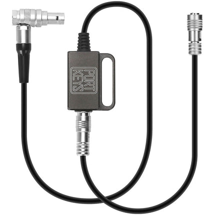 Cable de Control PORTKEYS DSMC3 EXT para KOMODO 1 Metro con Conectores en Ángulo Recto