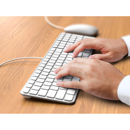Satechi Slim CLX3 combo teclado y ratón con teclado completo y conexión USB-C