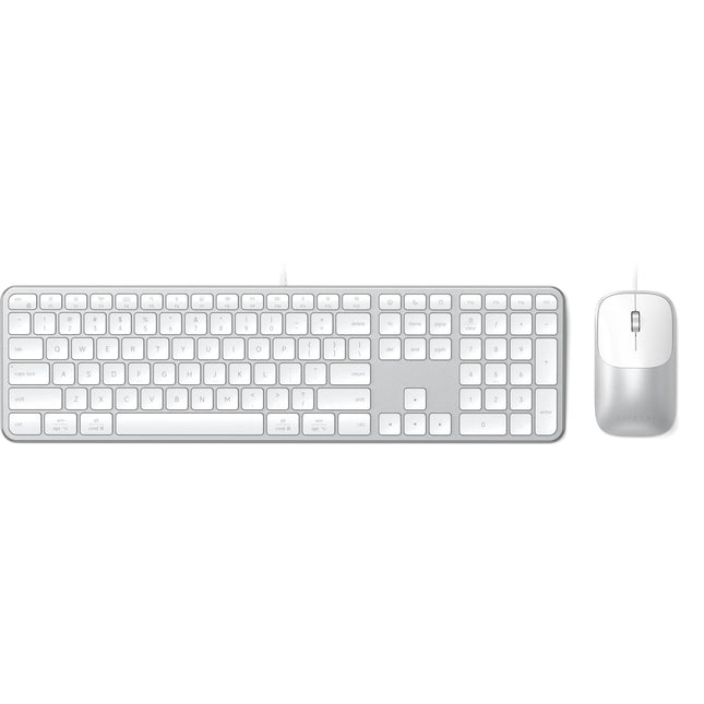 Satechi Slim CLX3 combo teclado y ratón con teclado completo y conexión USB-C