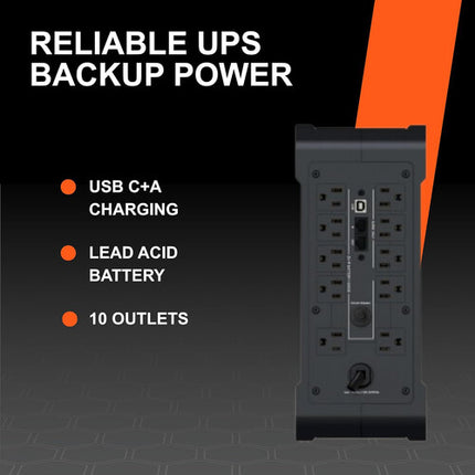 VERTIV Liebert PSA6S-1500LVT UPS Interactivo 1440VA 915W con Pantalla LCD