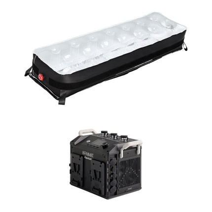 Aputure INFINIMAT LED Matriz RGBWW 1x4' Control Box 400W V-Mount