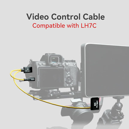 PORTKEYS Cable HDMI control para monitor LH7C 11.8" HDMI USB-C