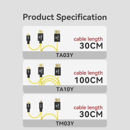 Cable de Control HDMI para Monitor PORTKEYS LH7C 39.4" con USB-C