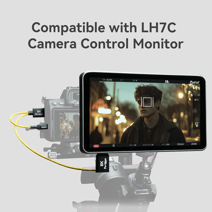 PORTKEYS Cable de Control de Vídeo Micro-HDMI USB-C a HDMI para Monitor LH7C 11.8"