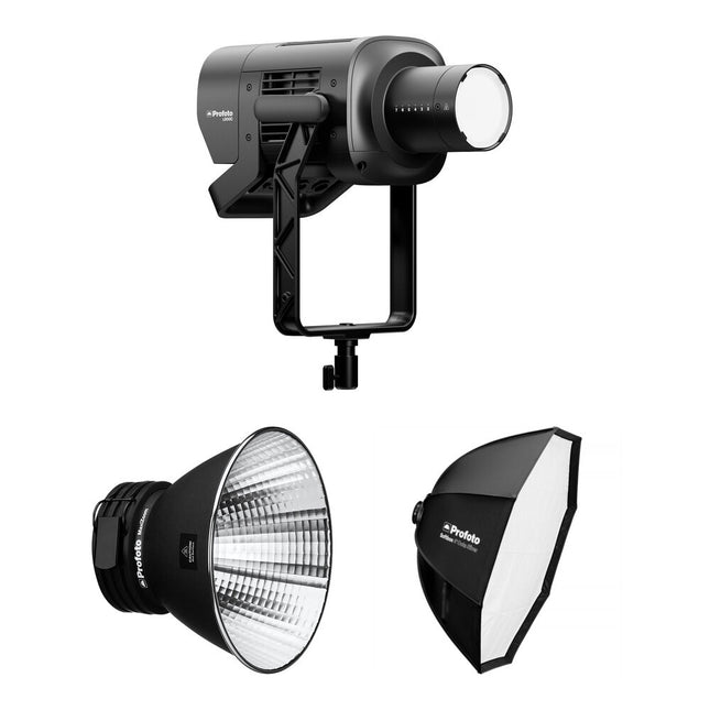 Profoto L600C RGB Mono-LED Luz de Video 600W 2000-15000K con Reflector y Softbox
