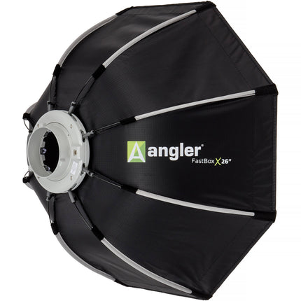 Angler Fastbox X Softbox Octagonal 26 Pulgadas con Rejilla y Difusores
