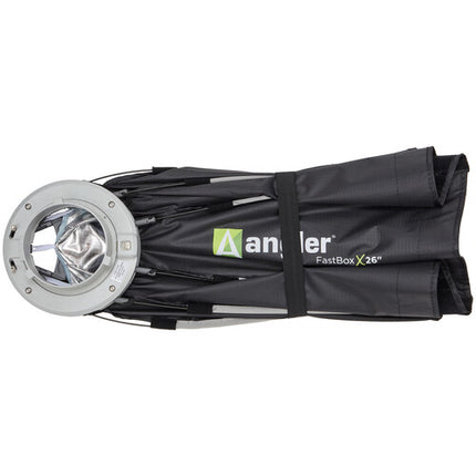 Angler Fastbox X Softbox Octagonal 26 Pulgadas con Rejilla y Difusores