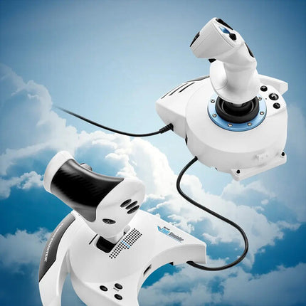 Thrustmaster T.Flight Hotas 5 Joystick edición Microsoft Flight Simulator con 14 botones y sistema dual de timón