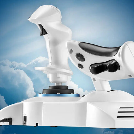 Thrustmaster T.Flight Hotas 5 Joystick edición Microsoft Flight Simulator con 14 botones y sistema dual de timón