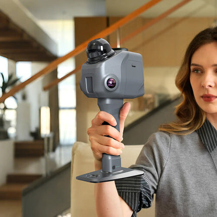 3DMakerPro Raven Escáner 3D LiDAR 4K Precisión 2cm 150000 Puntos y Batería Extraíble
