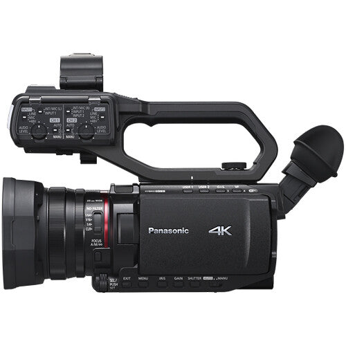 Panasonic CX20 Profesional Cámara Compacta 4K Zoom 24x Lente 25mm XLR