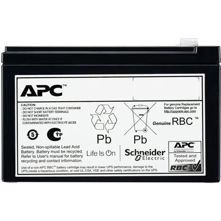 APC Replacement Battery Cartridge 212 Batería 12V 9Ah para UPS Tower
