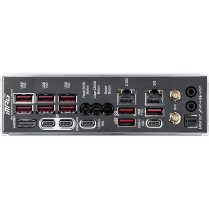MSI MPG X870E CARBON MAX WIFI Placa Base AM5 ATX DDR5 PCIe 5.0 Wi-Fi 7