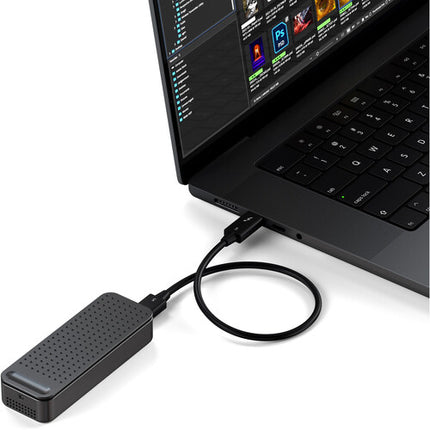 Satechi DotDisk SSD Externo USB4 80 Gb/s PCIe 4.0 2280 M.2 Negro Espacial