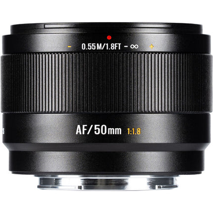 7Artisans Lite Series 50mm f18 AF Lente Nikon Z Metal 6.3 oz f16