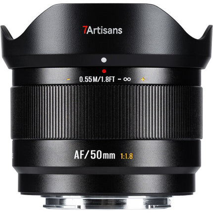 7Artisans Lite Series 50mm f18 AF Lente Nikon Z Metal 6.3 oz f16