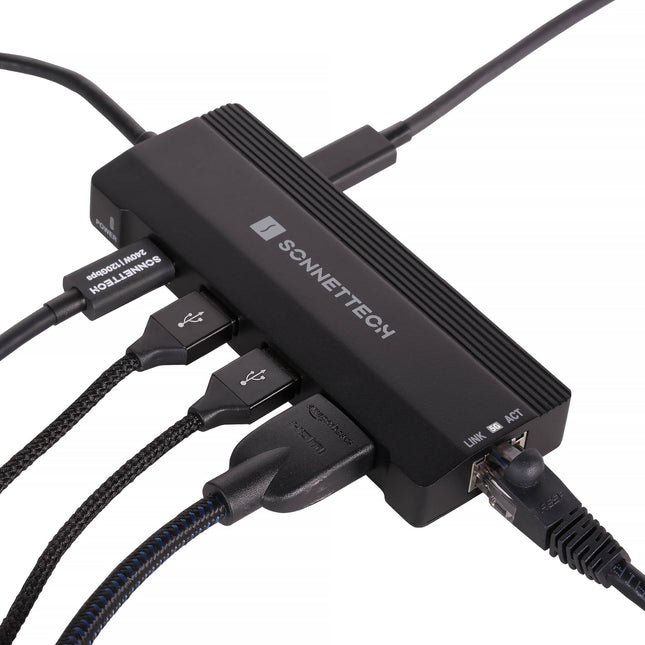 Sonnet Echo 6 Adaptador USB con HDMI 4K60 y Ethernet 5Gbps 85W PD