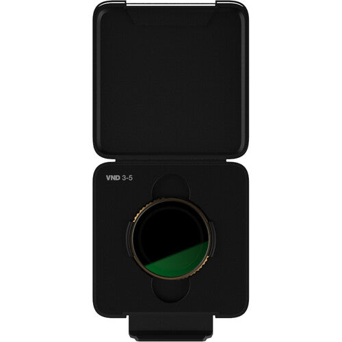 PolarPro Filtro ND Variable para DJI Osmo Action 6 3 a 5 pasos Vidrio Multicapa con Estuche