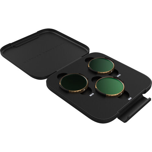 PolarPro Shutter Kit de Filtros ND8 ND16 ND32 para DJI Osmo Action 6 Pack 3