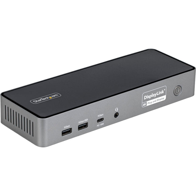 StarTech 14 en 1 estación de acoplamiento USB-C 140W PD con triple pantalla