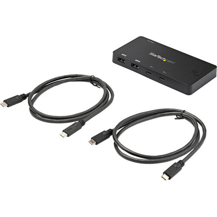 StarTech Switch KVM 2 Puertos USB-C HDMI 4K 60Hz Thunderbolt 3