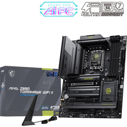 MSI MAG Z890 TOMAHAWK WIFI II Placa Base ATX LGA 1851 DDR5 PCIe 5.0 Wi-Fi 7