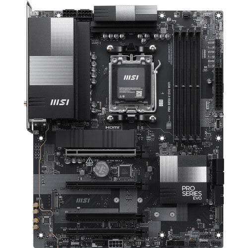 MSI PRO B850-V EVO WIFI Placa Base ATX AMD B850 AM5 DDR5 PCIe 5.0