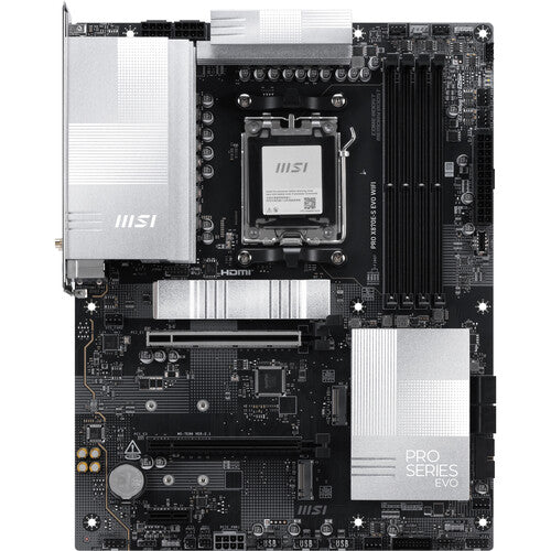 MSI PRO X870E-S EVO WIFI Placa base ATX AM5 DDR5 PCIe 5.0 M.2