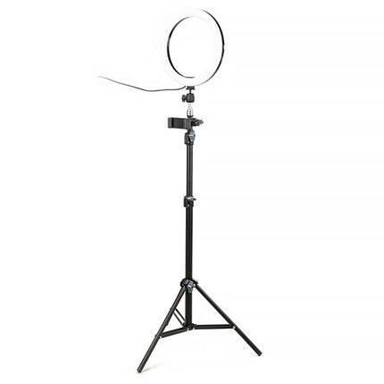 JJC ZB7 Kit de Luz Anular LED 10" Temperatura 2800-6000K Control Inalámbrico