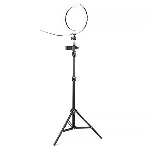 JJC ZB7 Kit de Luz Anular LED 10" Temperatura 2800-6000K Control Inalámbrico